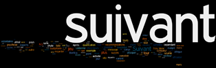 Nuage de mots Suivant numéro 1
