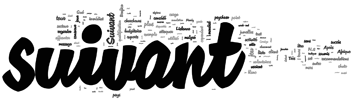 Nuage de mots Suivant numéro 2