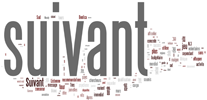 Nuage de mots Suivant numéro 4
