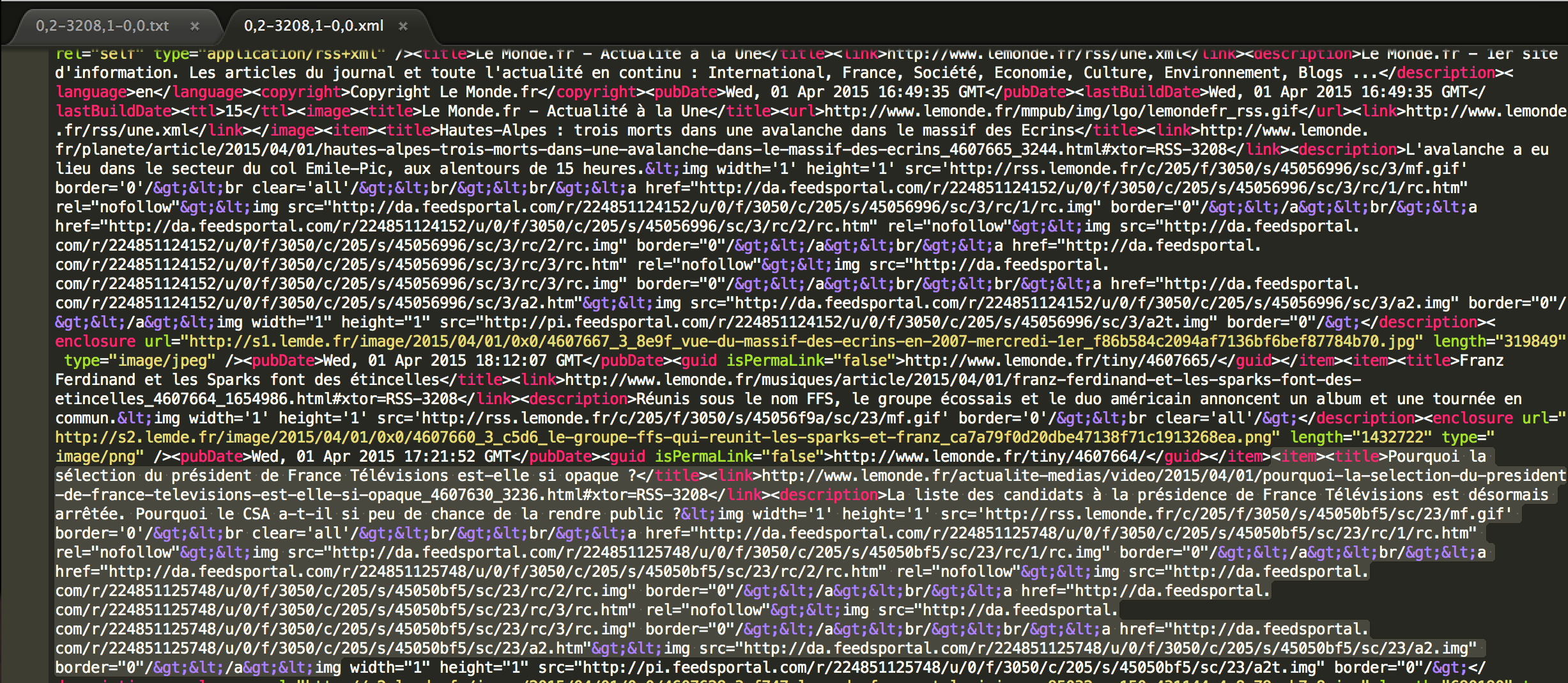 xml