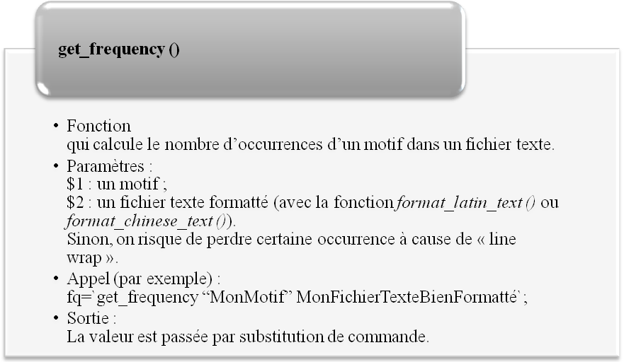 fonction get_frequency ()