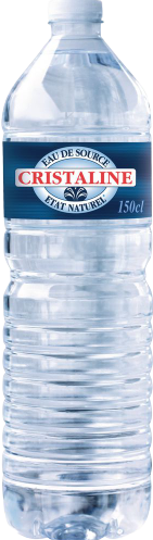 Bouteille d'eau Cristalline
