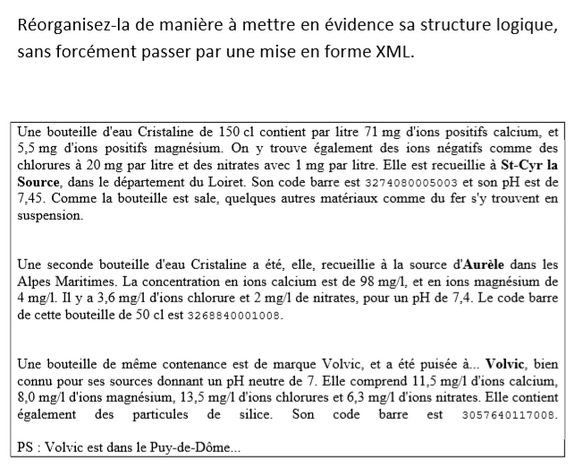 consigne exercice